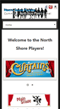 Mobile Screenshot of northshoreplayers.org